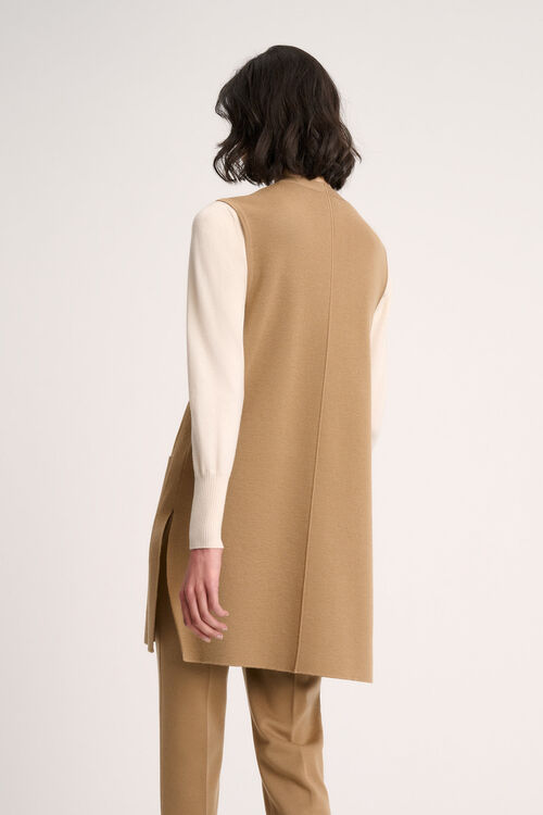 Luisa Spagnoli Menna - Gilet in maglia Fino Al -60%