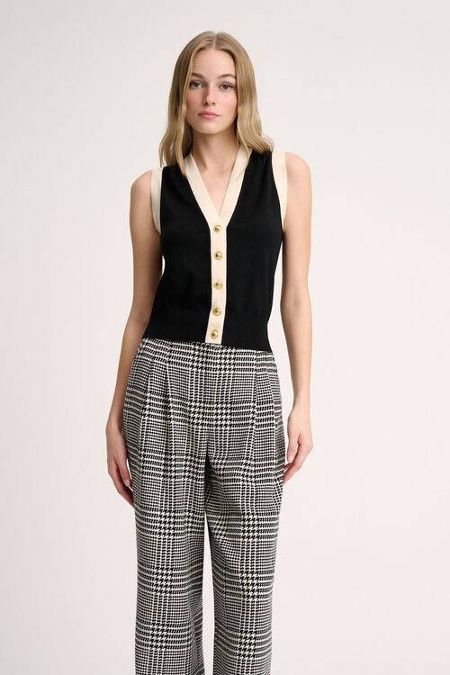 Luisa Spagnoli Mongiovino - Gilet bon ton Shopping Online