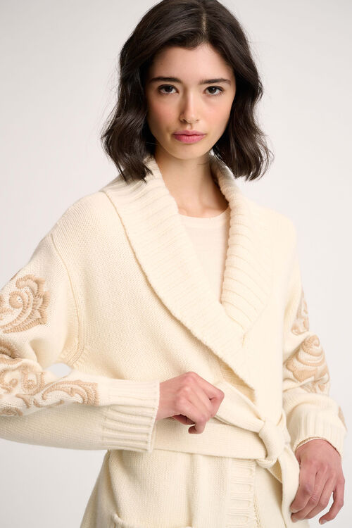 Luisa Spagnoli Cestello - Cardigan ricamato Convenienza