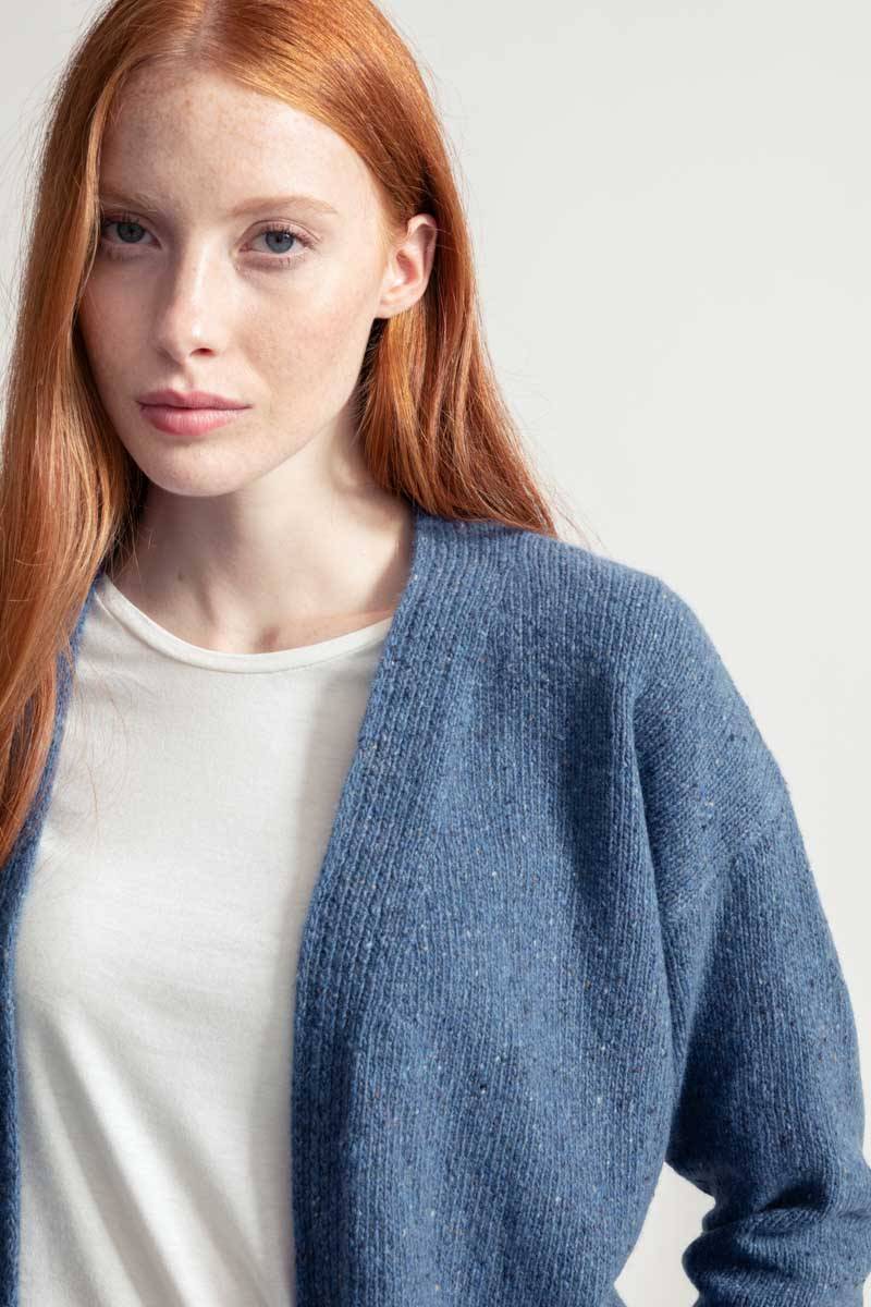 Rifò PALOMA Cardigan Donna Cashmere Rigenerato Vendita Calda