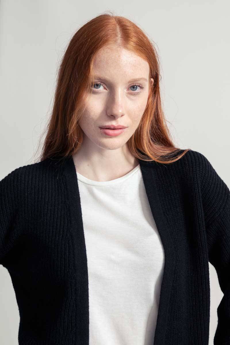 Rifò MARGHERITA Cardigan Donna Cashmere Rigenerato Italy