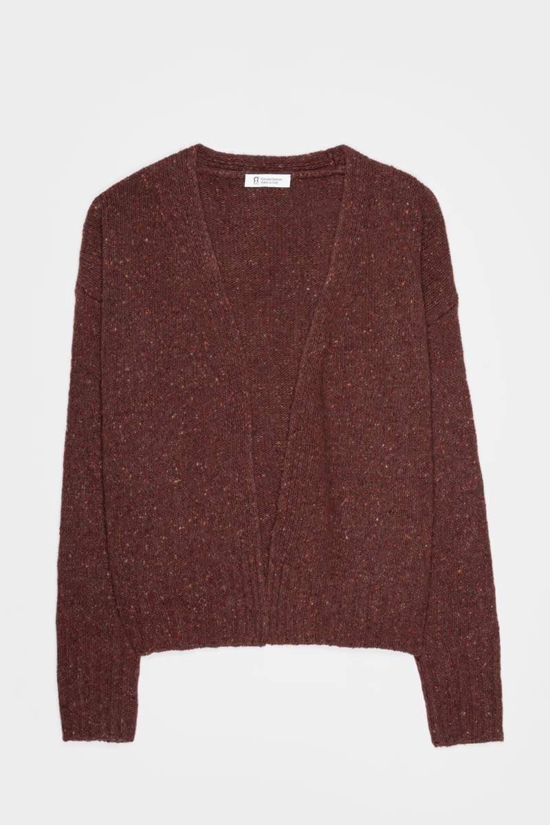 Rifò PALOMA Cardigan Donna Cashmere Rigenerato Trasporto libero internazionale