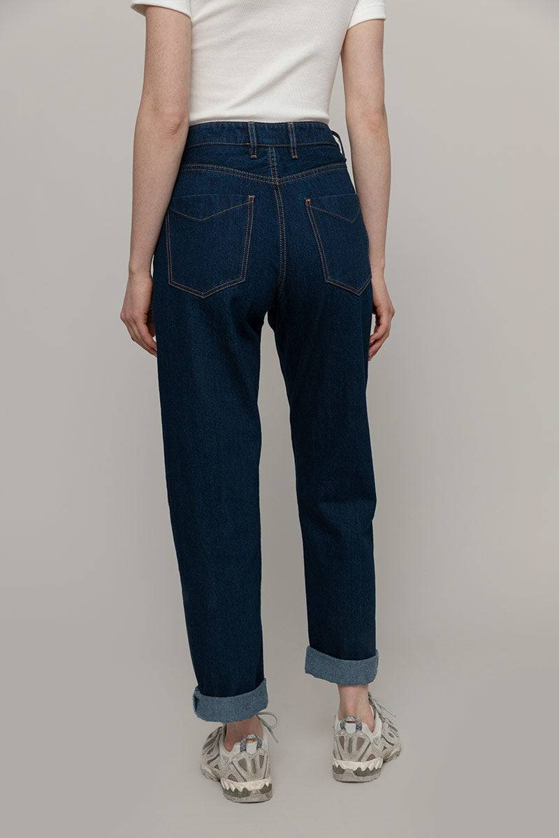 Rifò AGLAIA Pantaloni Jeans Donna Cotone Rigenerato Qualità