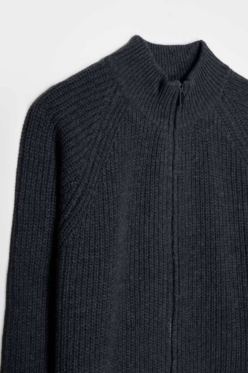 Rifò IPPOLITO Cardigan Uomo Cashmere Rigenerato Qualità Garantita