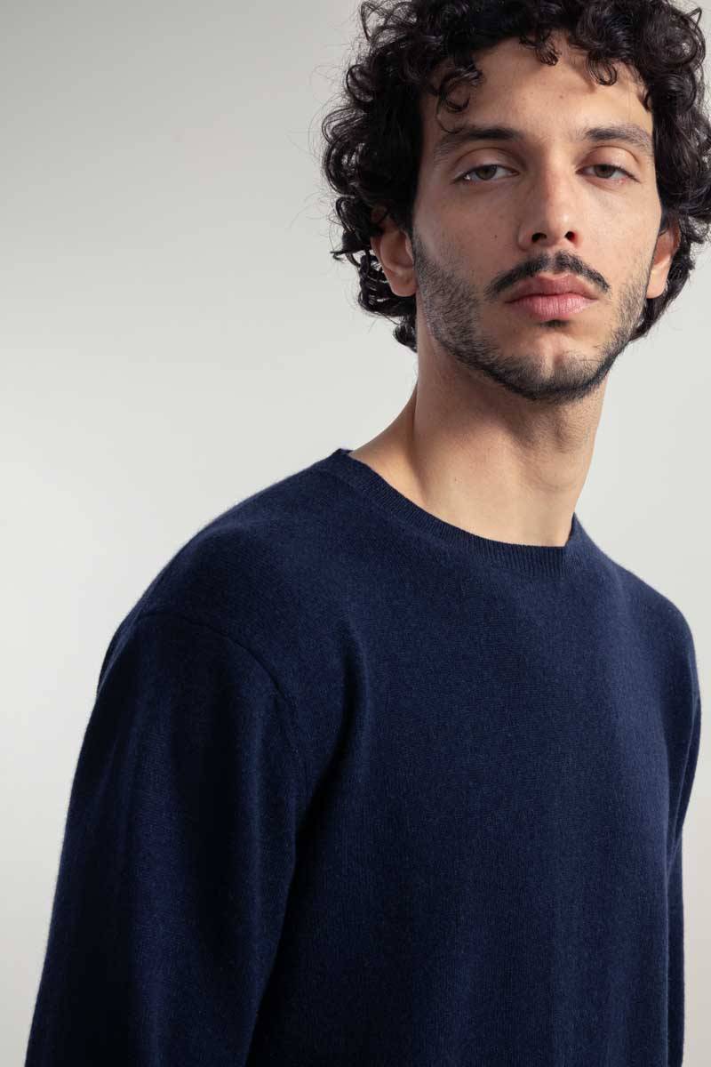 Rifò ALESSIO Maglia Uomo Light Cashmere Rigenerato Negozi Online