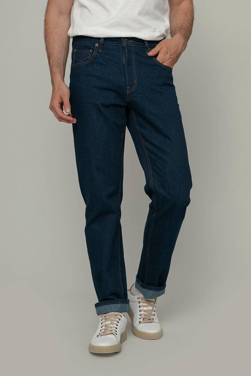 Rifò KAI Pantaloni Jeans Uomo Cotone Rigenerato Prezzo Ridotto