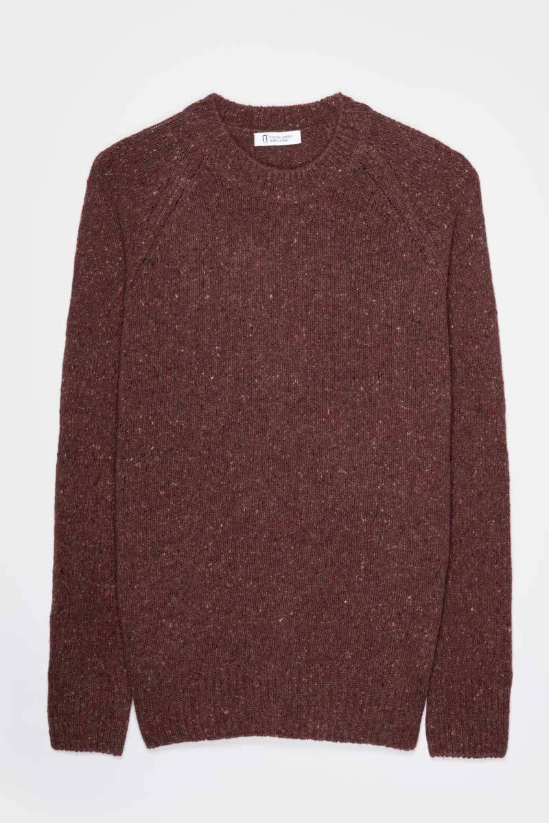 Rifò ALFREDO Maglia Girocollo Unisex Cashmere Rigenerato Saldi