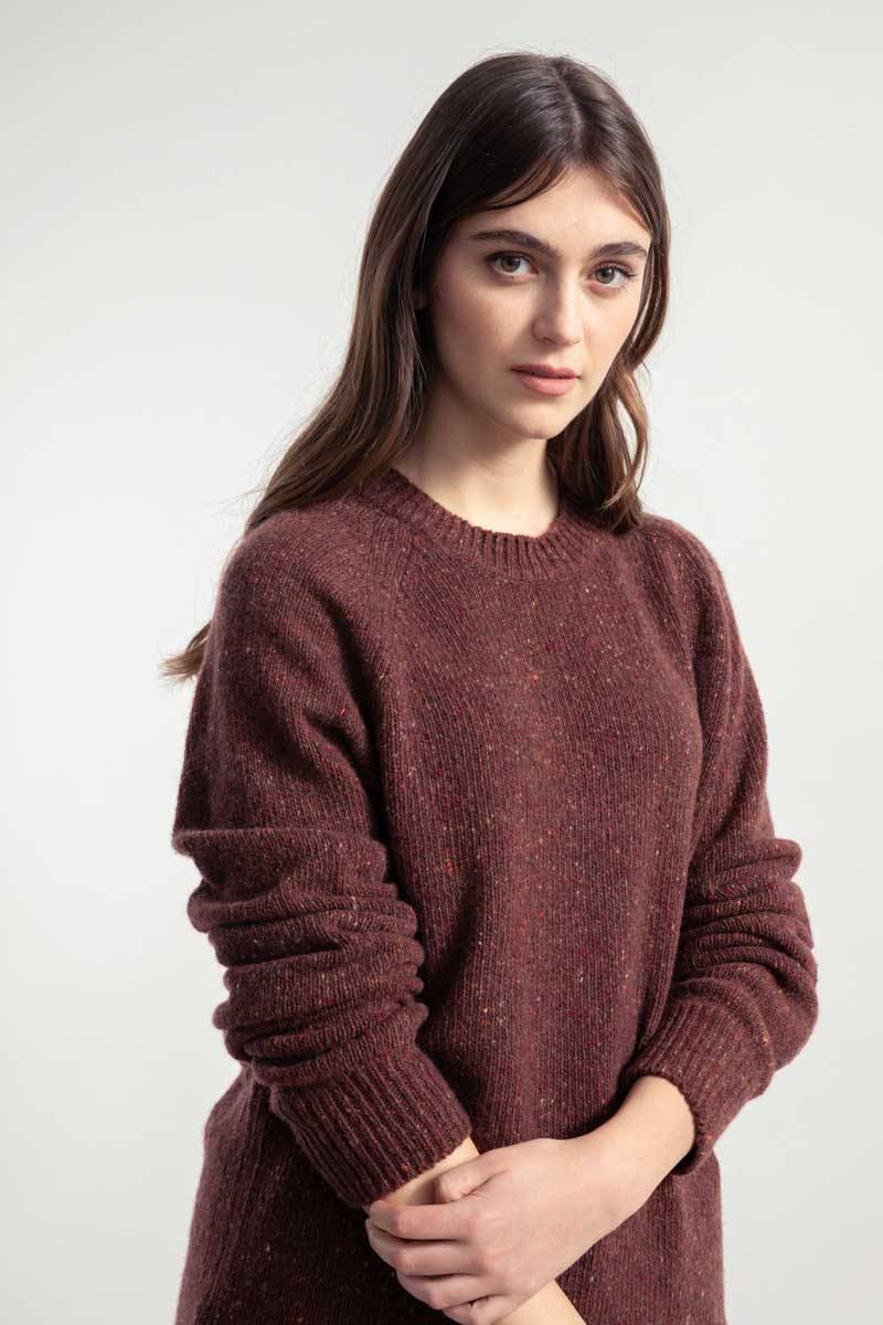 Rifò ALFREDO Maglia Girocollo Unisex Cashmere Rigenerato Saldi