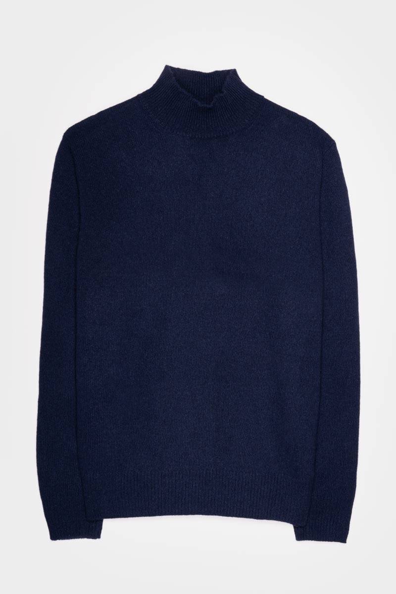 Rifò CLEMENTE Maglia Collo Alto Uomo Cashmere Rigenerato Offerte