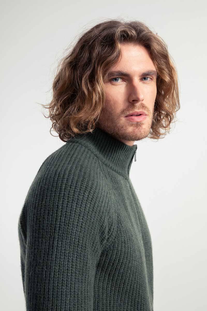 Rifò IPPOLITO Cardigan Uomo Cashmere Rigenerato Novità