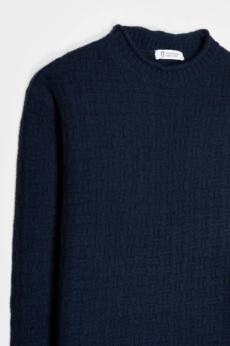 Rifò FERNANDO Maglia Uomo Cashmere Rigenerato Saldi Di Fabbrica