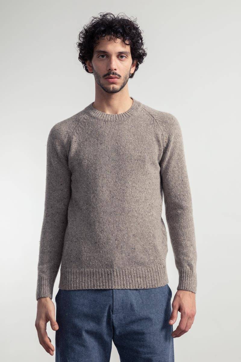 Rifò ALFREDO Maglia Girocollo Unisex Cashmere Rigenerato 2025
