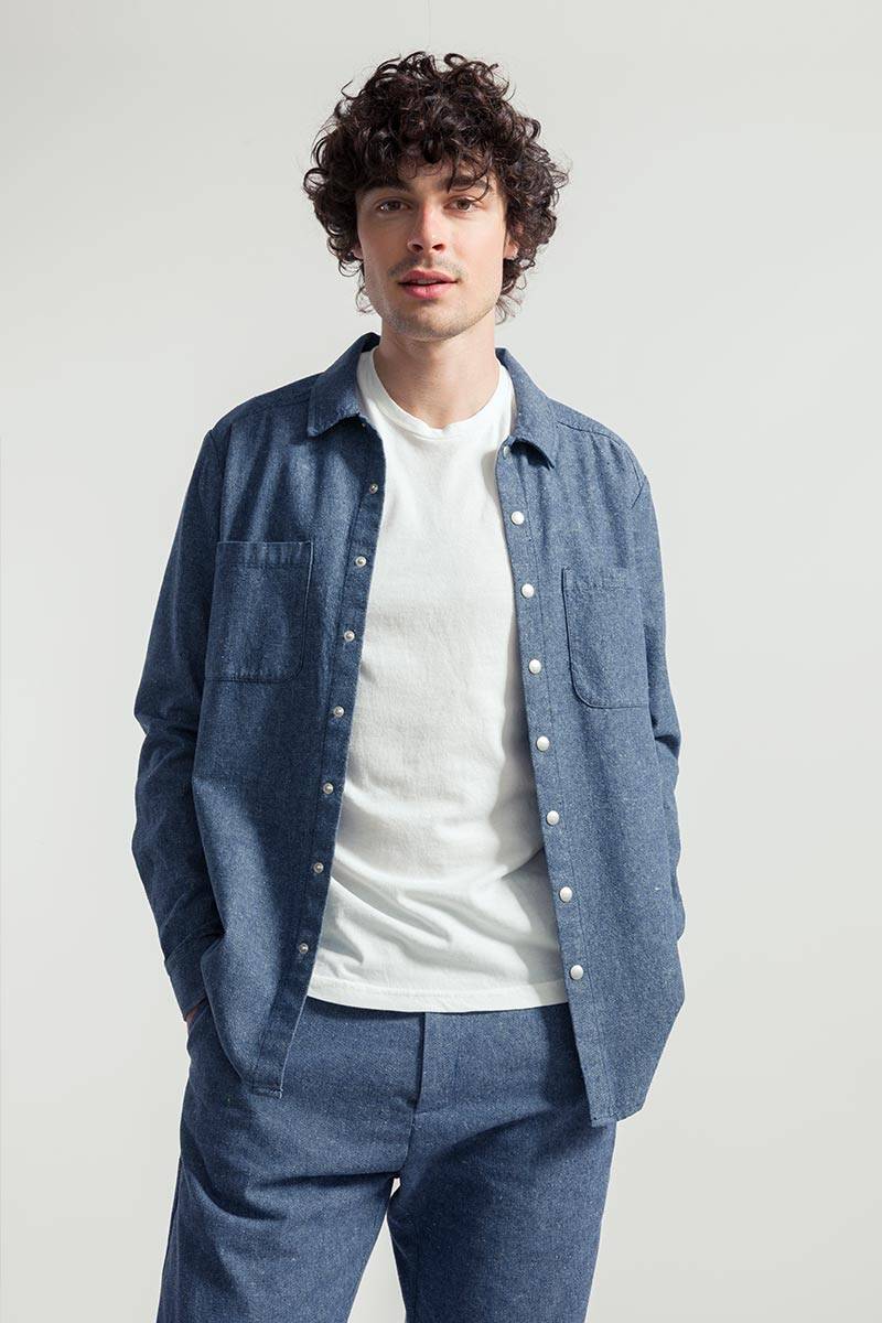 Rifò JO Camicia Giacca Unisex Jeans Rigenerato Italy
