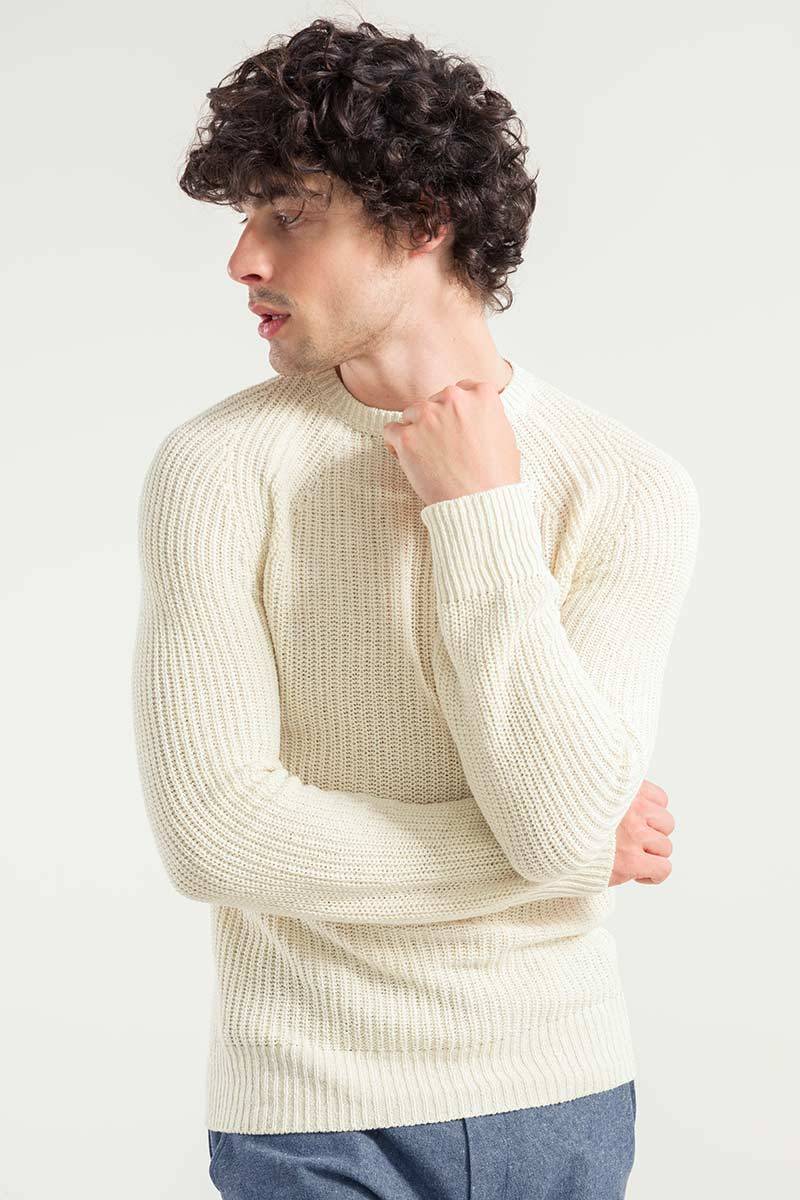Rifò VEGA Maglia Seta Rigenerata Unisex Italia