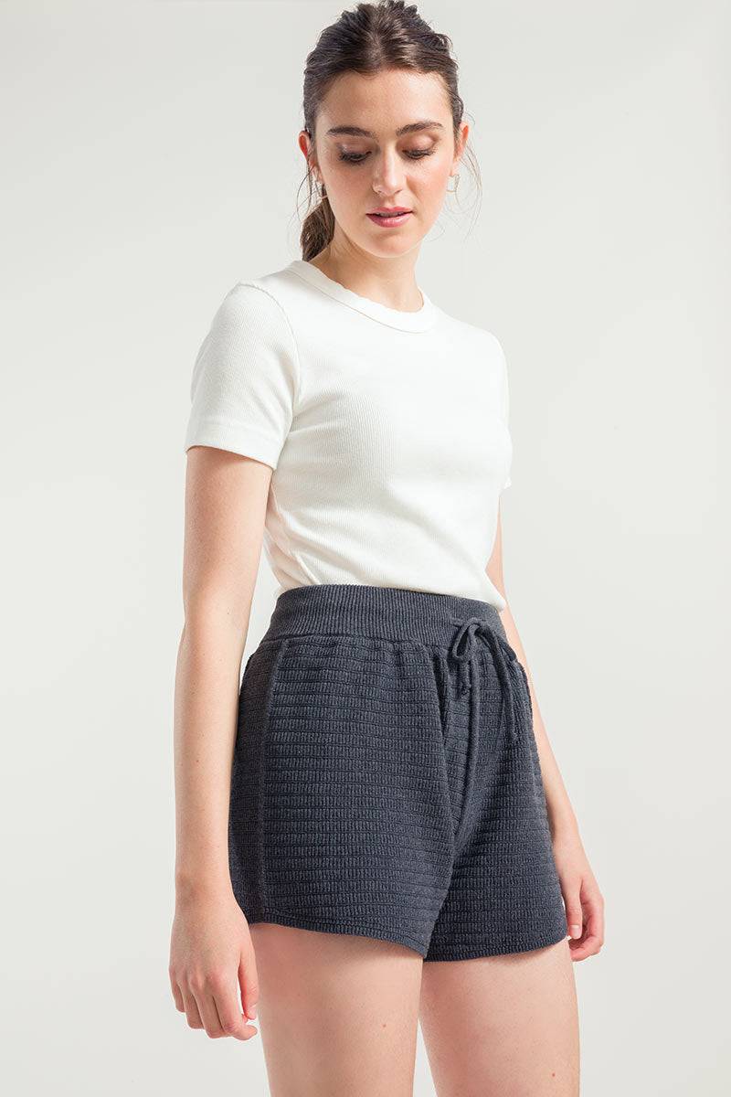 Rifò STELLA Shorts in Maglia Donna Cotone Rigenerato Vendita
