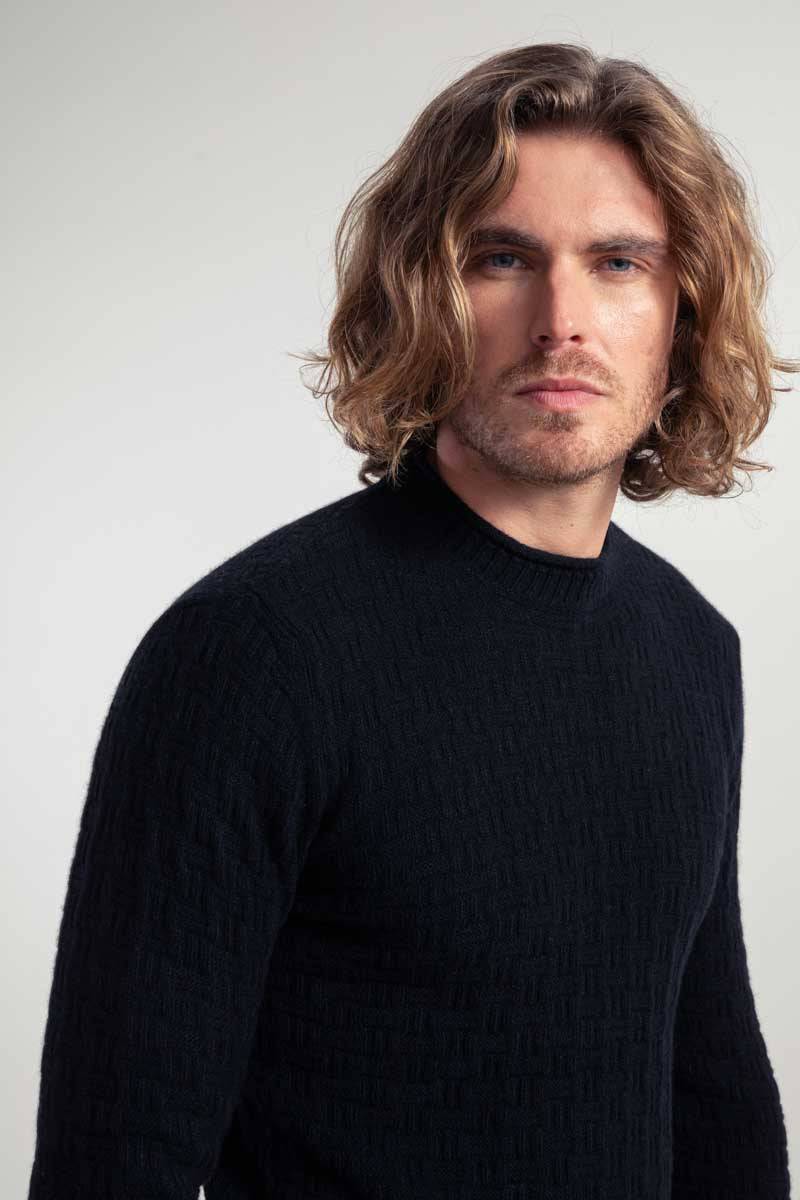 Rifò FERNANDO Maglia Uomo Cashmere Rigenerato Novità