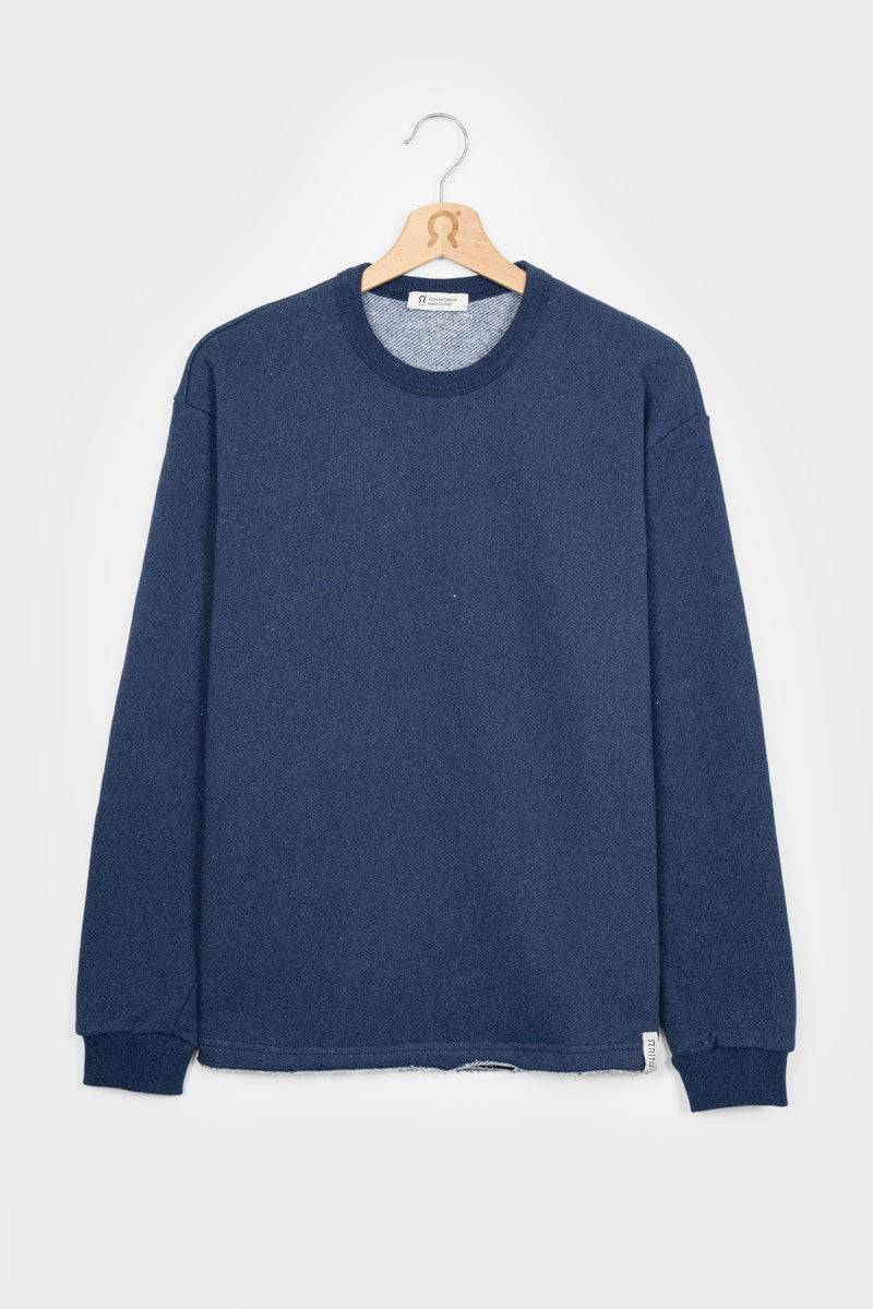 Rifò RAFAEL Felpa Uomo Cotone Jeans Rigenerato Online