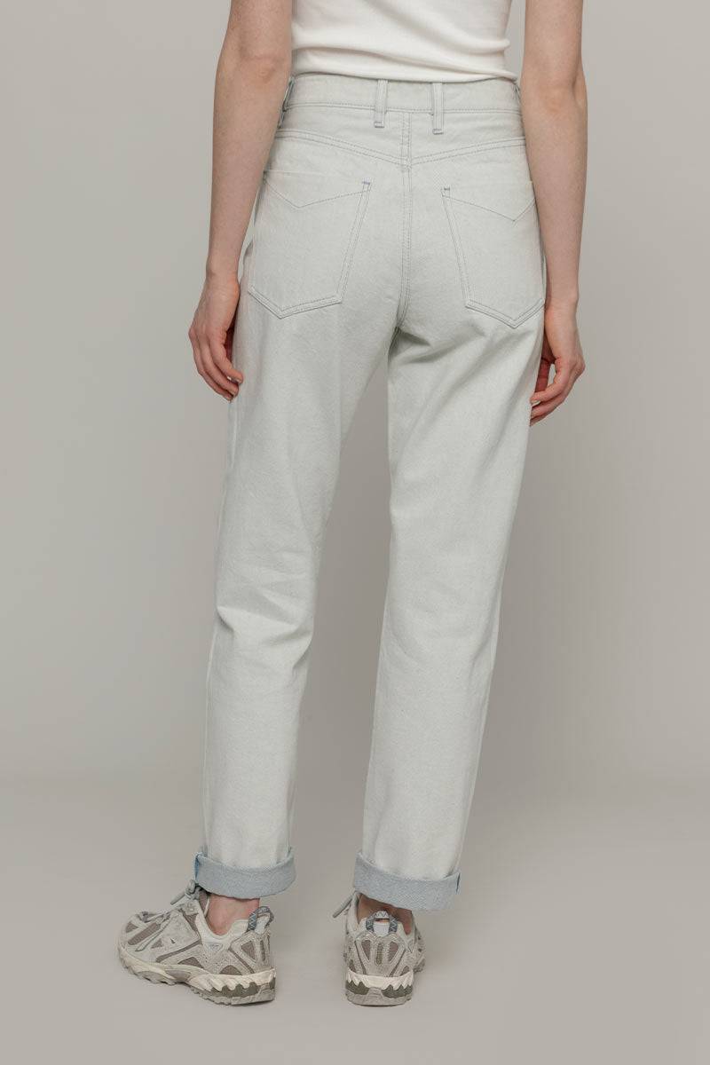 Rifò AGLAIA Pantaloni Jeans Donna Cotone Rigenerato Italy