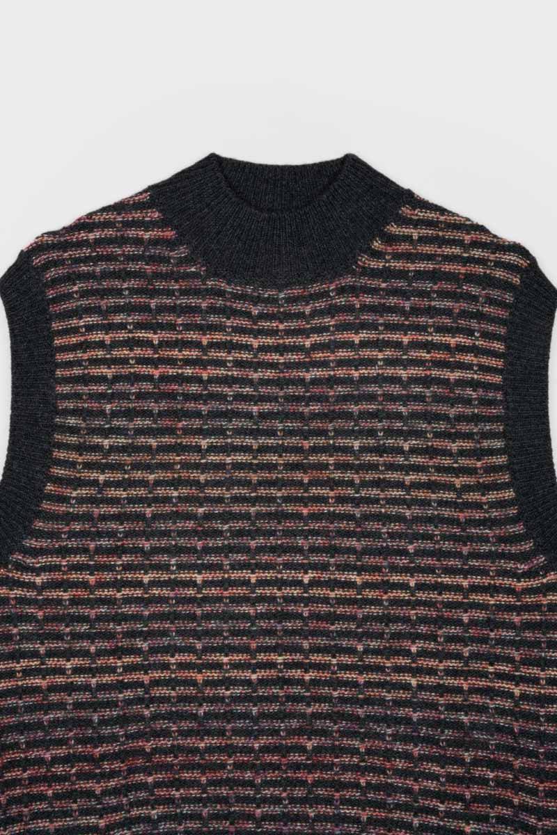 Rifò IRIDE Gilet Donna Lana Rigenerata In Linea