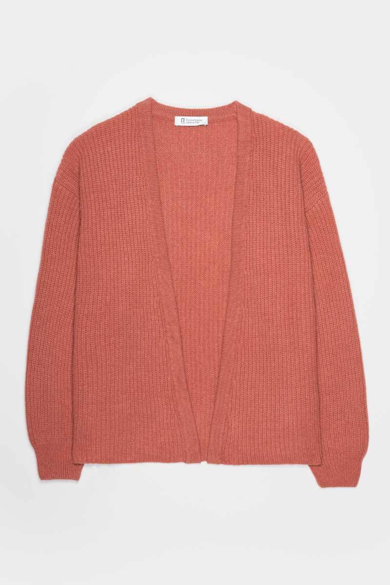 Rifò MARGHERITA Cardigan Donna Cashmere Rigenerato Nuovo
