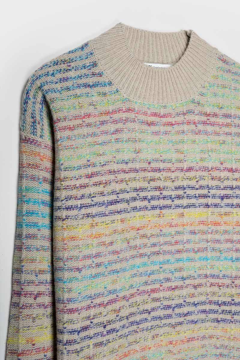 Rifò MORGANA Maglia Donna Lana Rigenerata Qualità