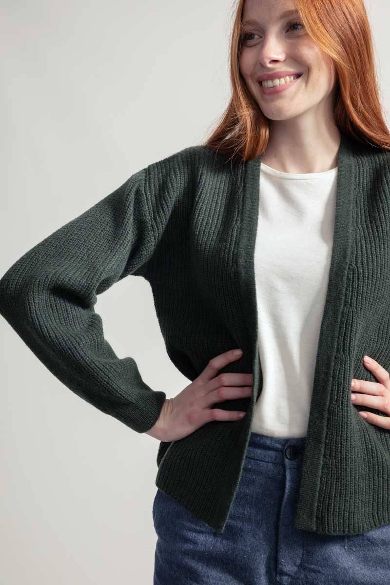 Rifò MARGHERITA Cardigan Donna Cashmere Rigenerato Spedizione Gratuita