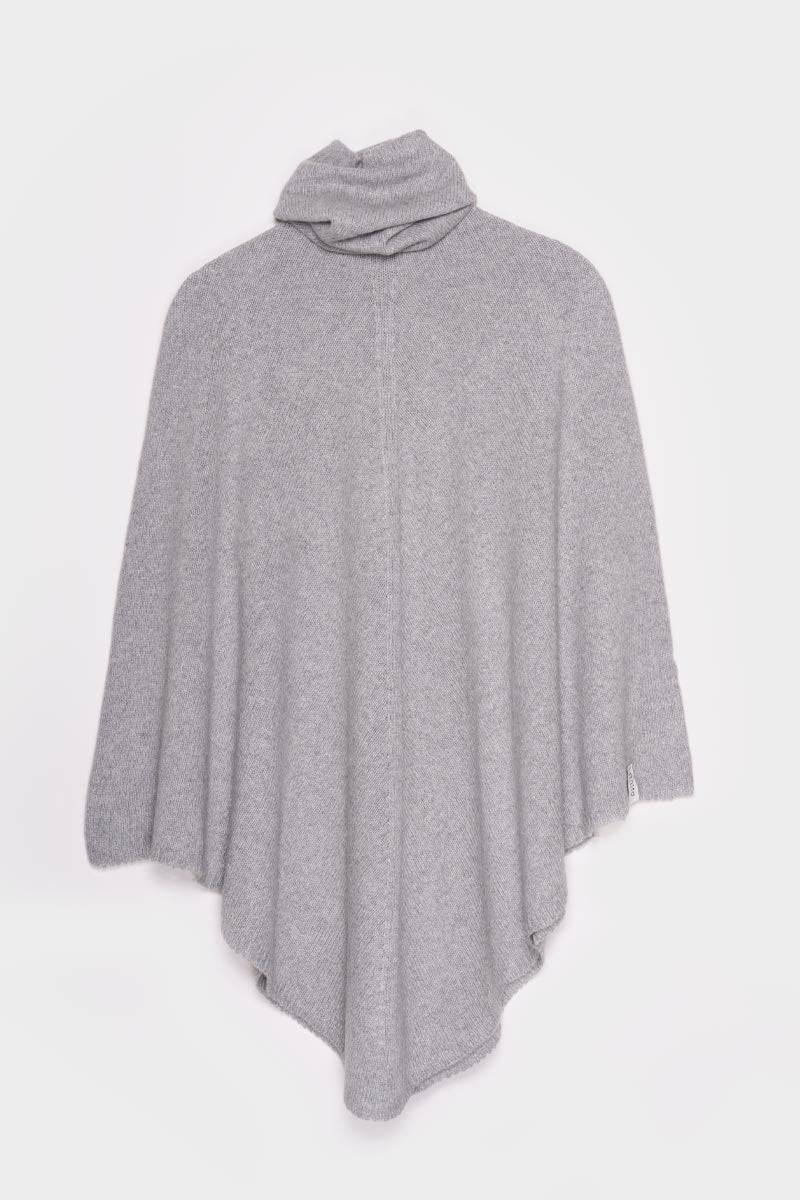 Rifò ELISABETTA Poncho Donna Cashmere Rigenerato Qualità Garantita