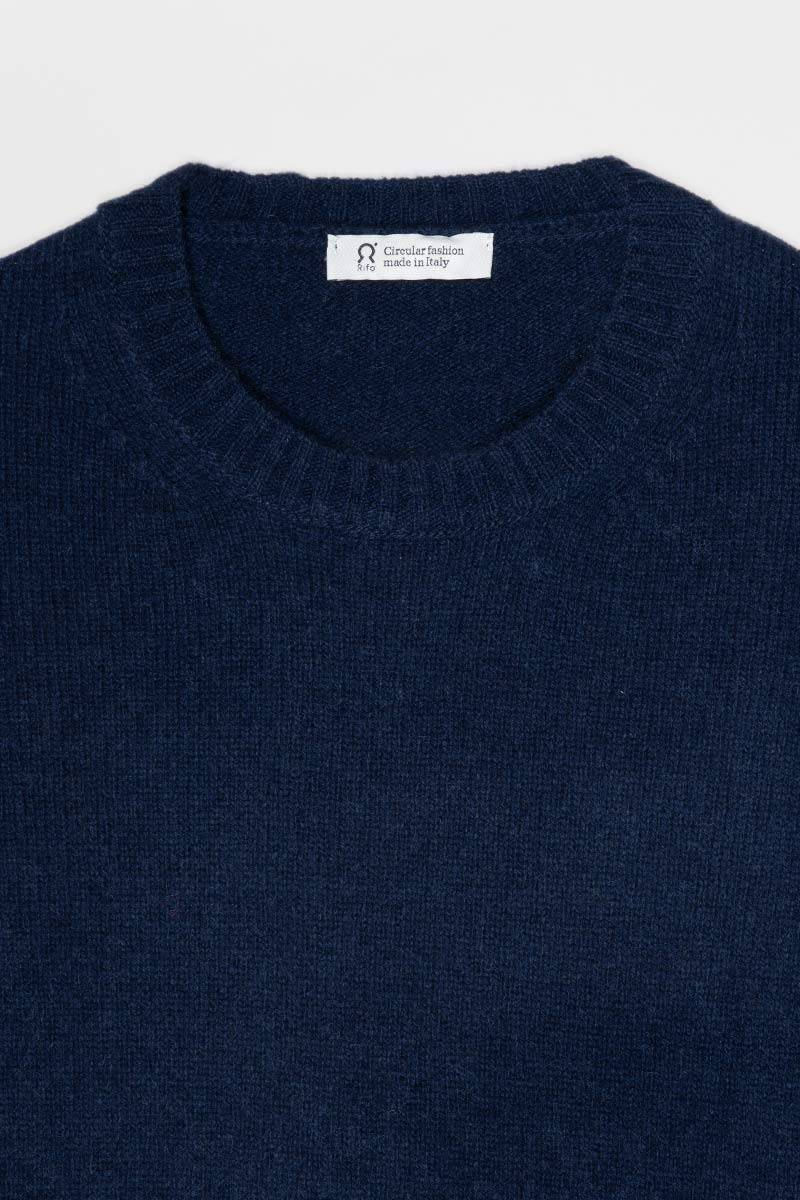 Rifò LAURA Maglia Girocollo Donna Lana Rigenerata Fino Al -60%