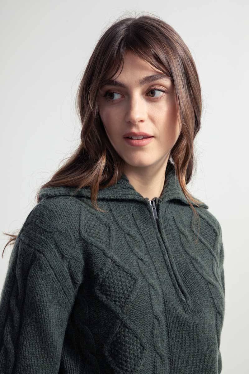 Rifò GIUDITTA Maglia Donna Lana Rigenerata Prezzo Ridotto