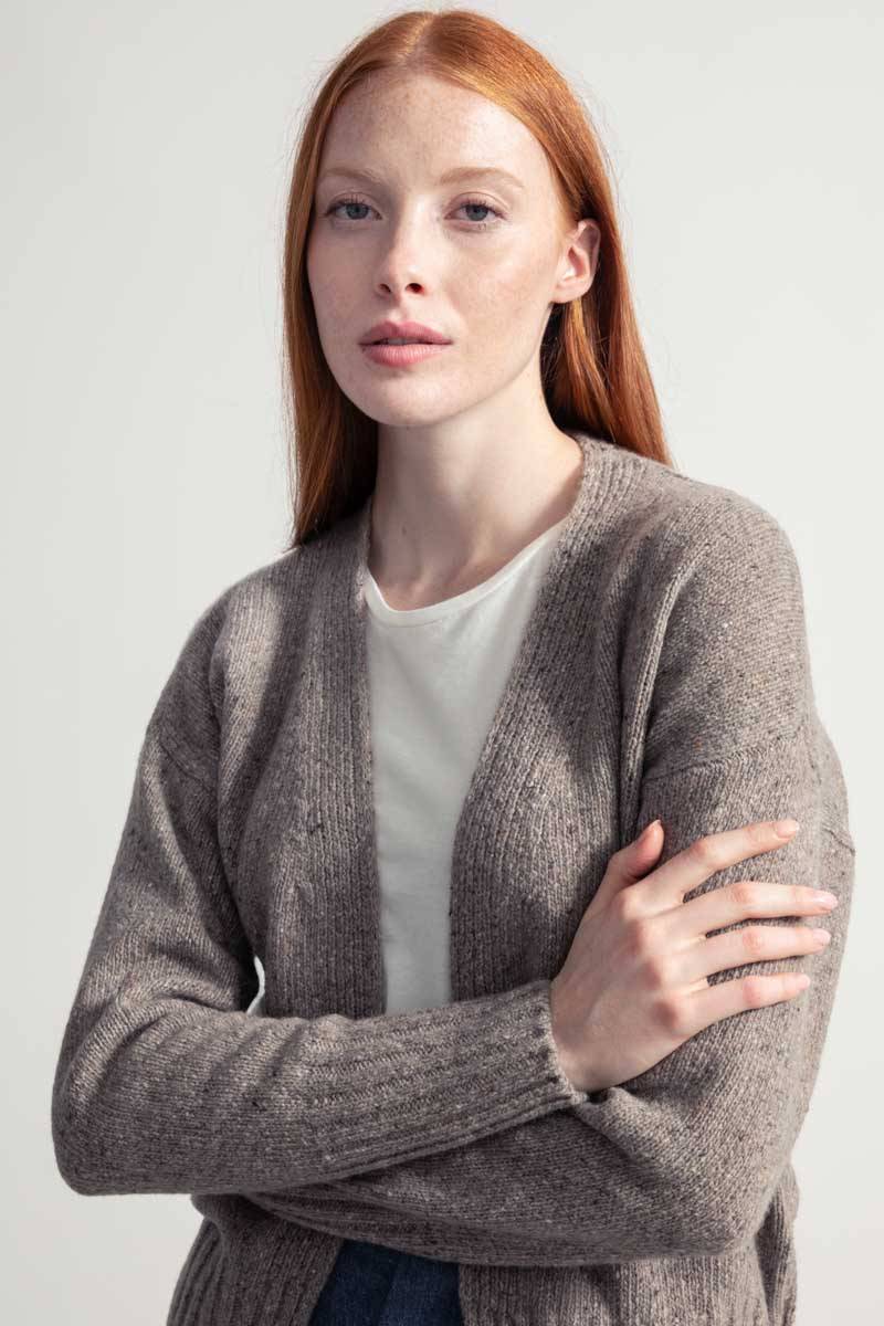 Rifò PALOMA Cardigan Donna Cashmere Rigenerato Sottocosto