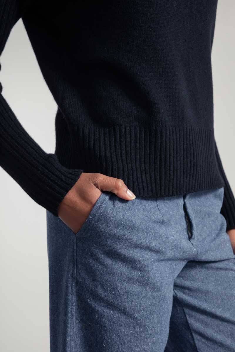 Rifò ERMINIA Maglia Donna Cashmere Rigenerato Offerta