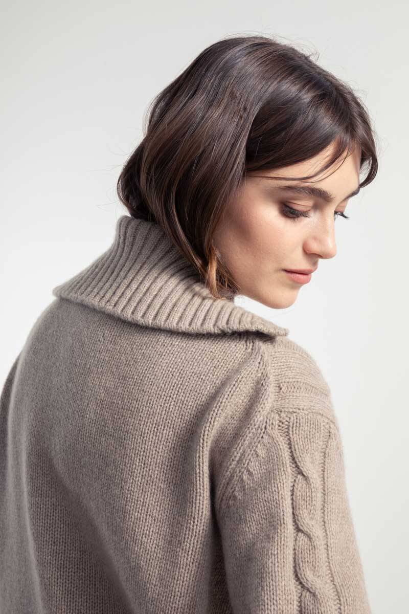 Rifò GIUDITTA Maglia Donna Lana Rigenerata Offerte