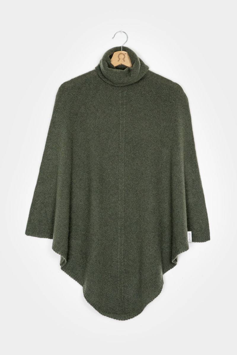 Rifò ELISABETTA Poncho Donna Cashmere Rigenerato Hotsell