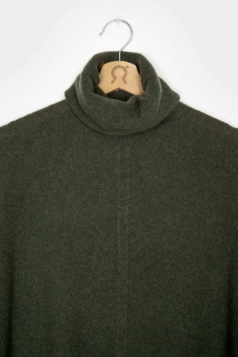 Rifò ELISABETTA Poncho Donna Cashmere Rigenerato Hotsell