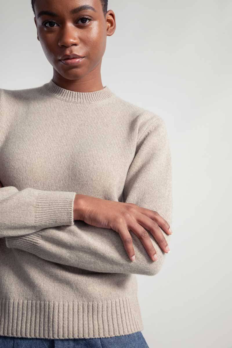 Rifò EDDA Maglia Donna Cashmere Rigenerato Saldi Di Fabbrica