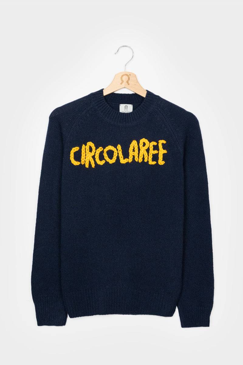 Rifò Maglia Unisex Cashmere Rigenerato Rifò x Almeno Nevicasse Spedizione Gratuita