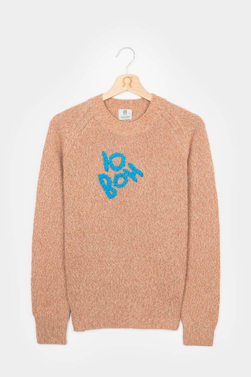 Rifò Maglia Unisex Cashmere Rigenerato Rifò x Almeno Nevicasse Pezzi Unici