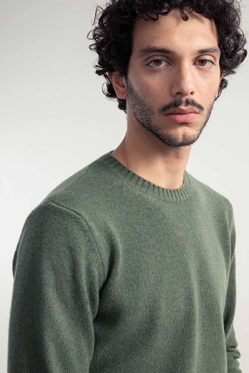 Rifò ROMEO Maglia Uomo Cashmere Rigenerato Qualità Garantita