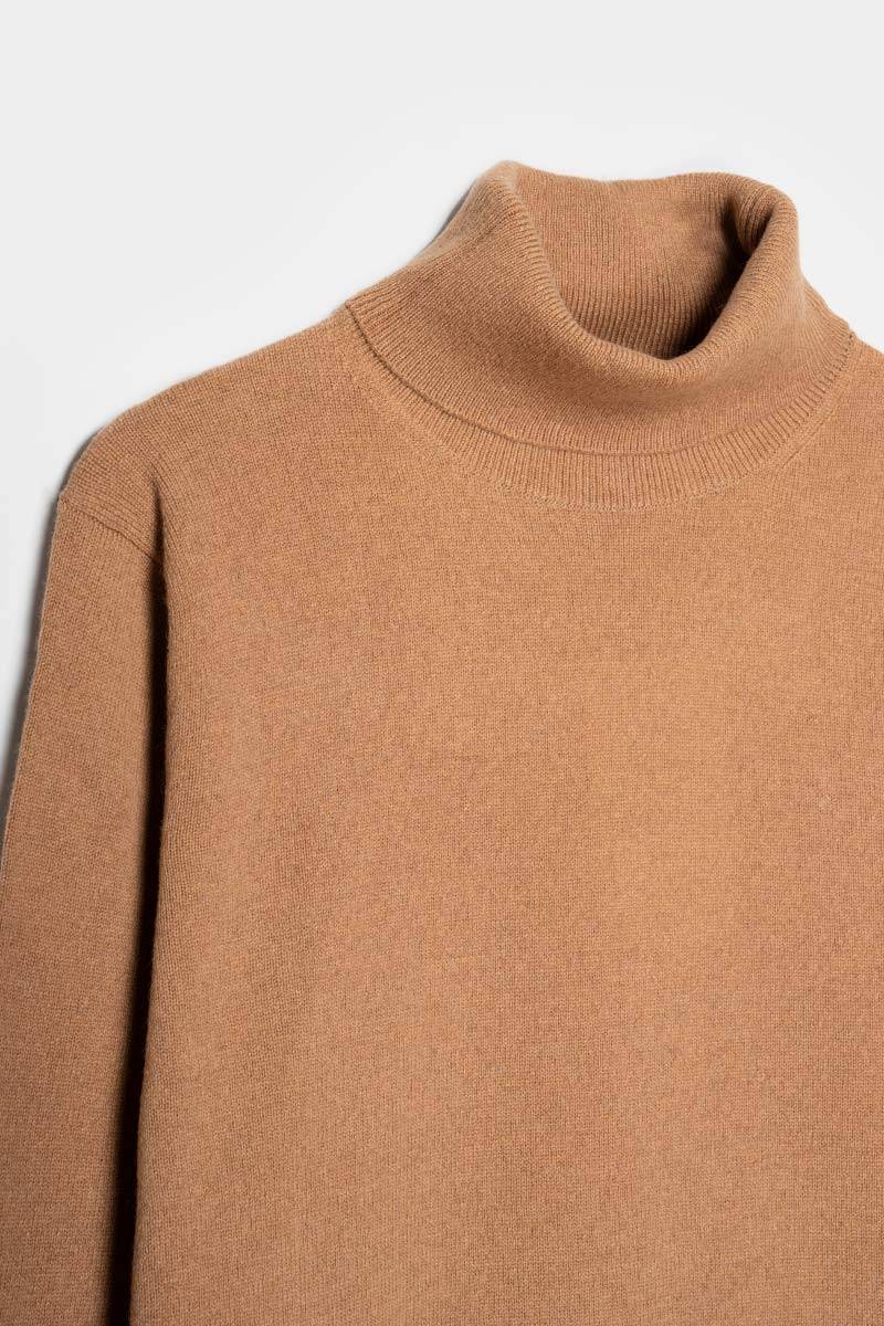Rifò ALBERTO Maglia Collo Alto Uomo Cashmere Rigenerato Promozione Limitata