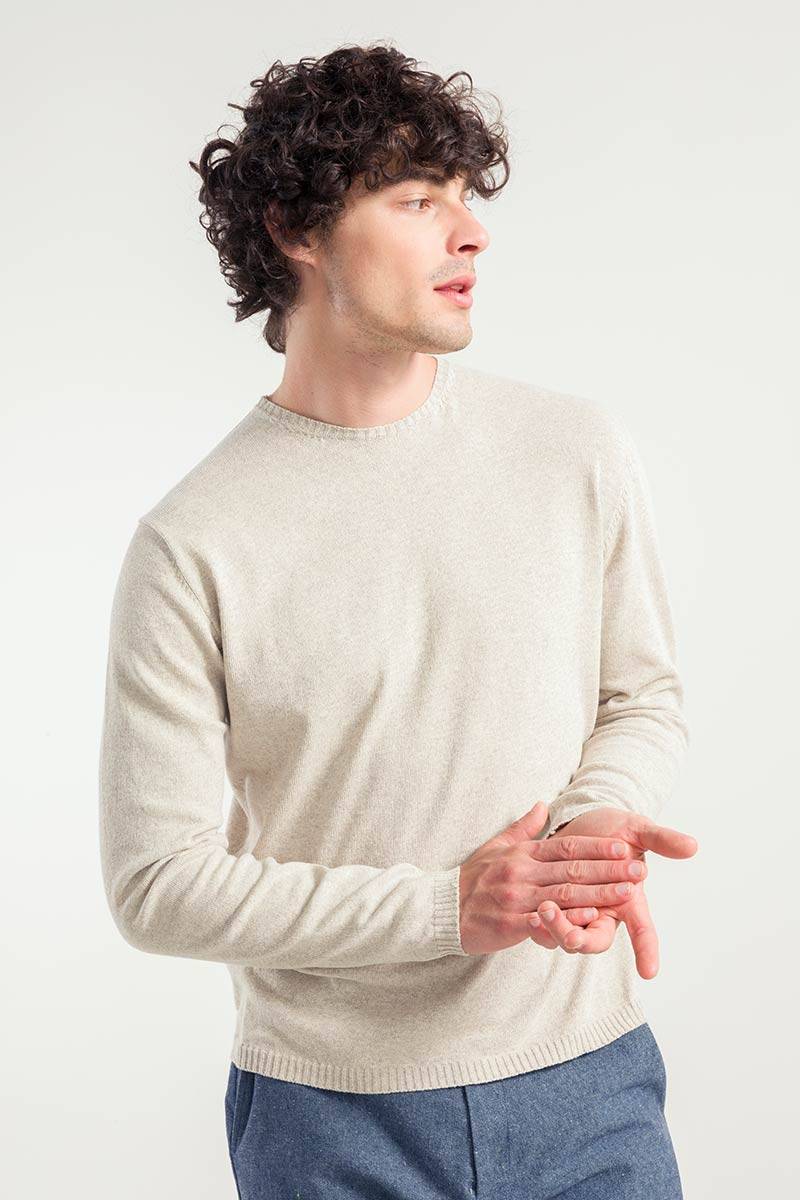 Rifò EDOARDO Maglia Uomo Cotone Rigenerato Novità