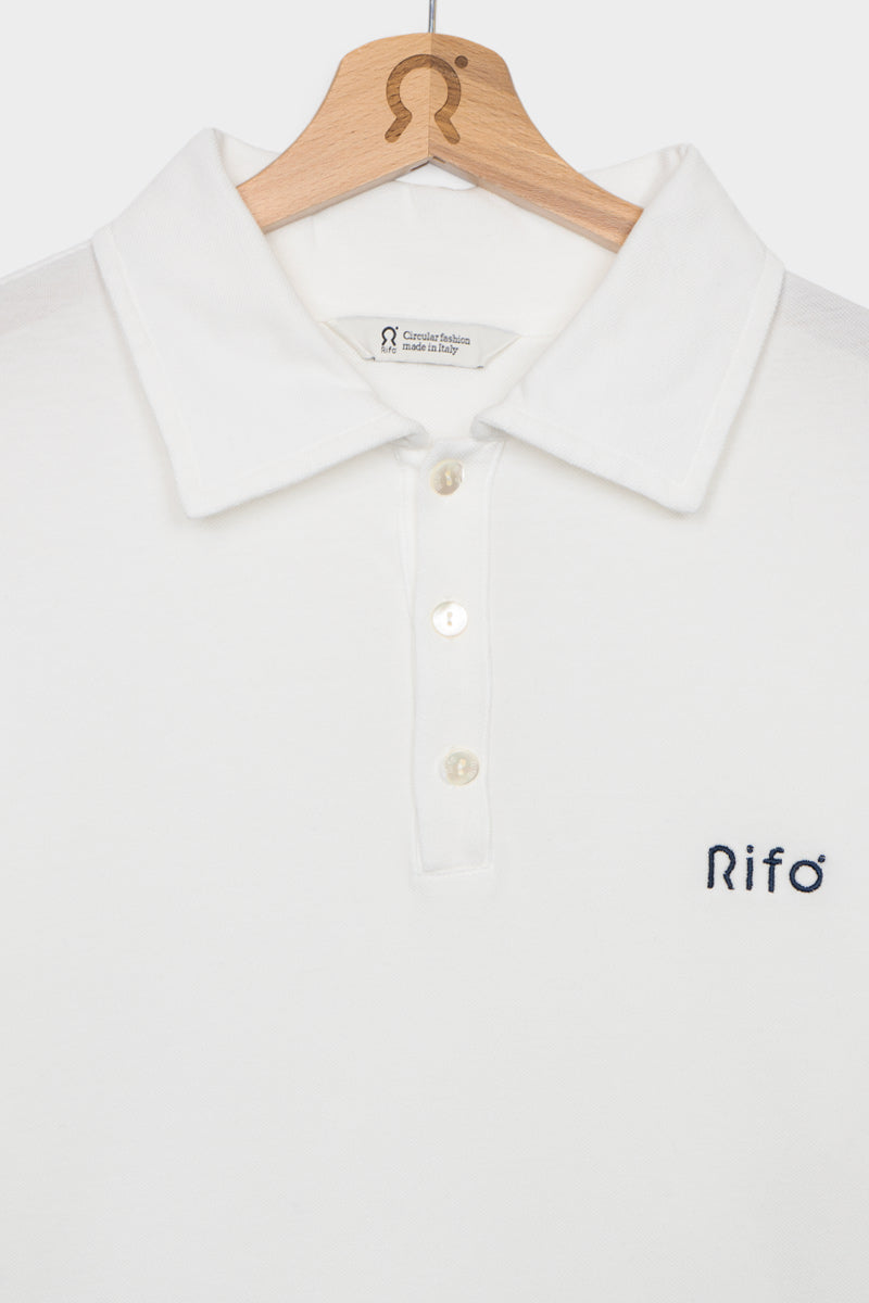 Rifò RICCARDO Maglia Polo Uomo Cotone Rigenerato Economico