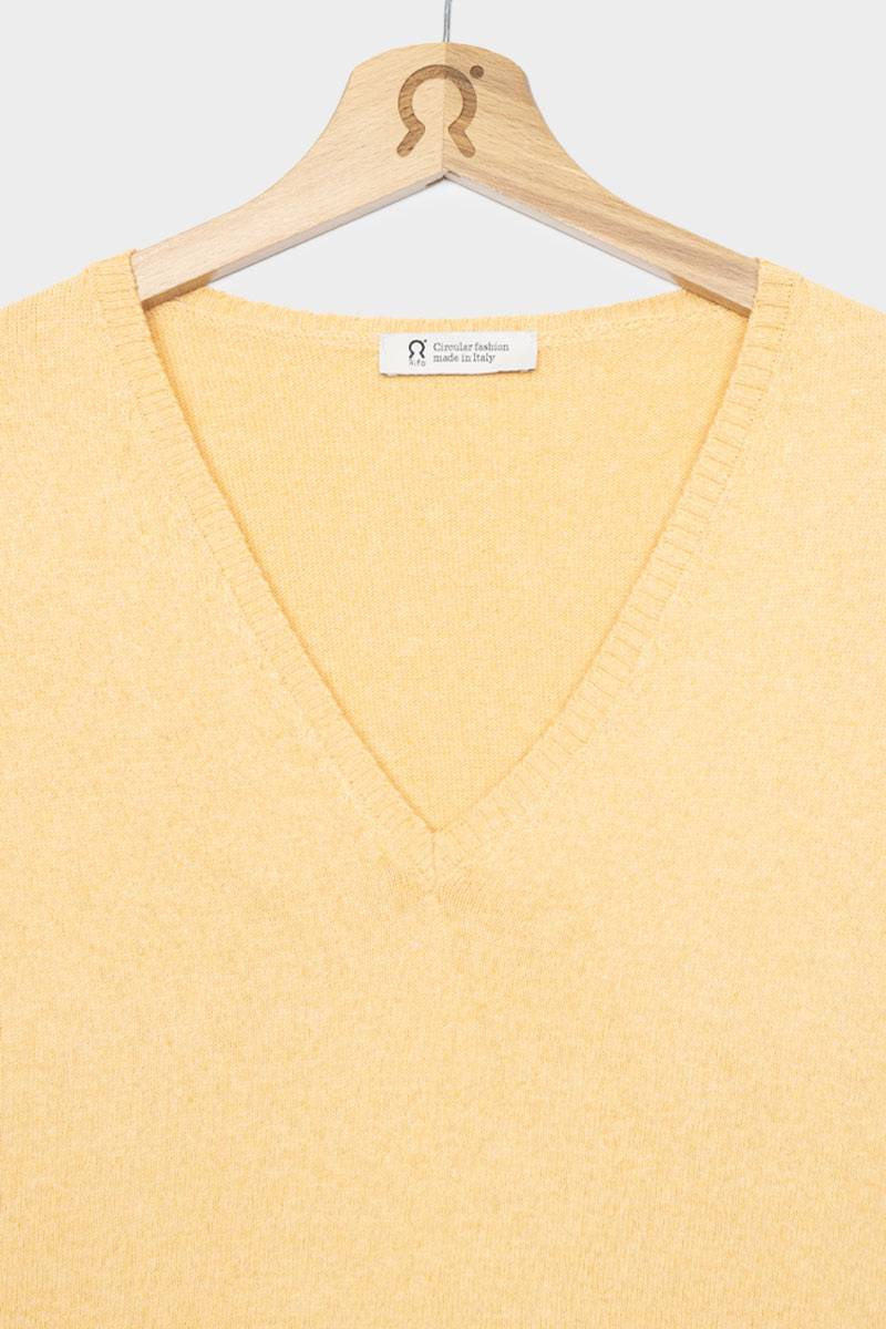 Rifò ARIANNA Maglia Donna Cotone Rigenerato Offerte