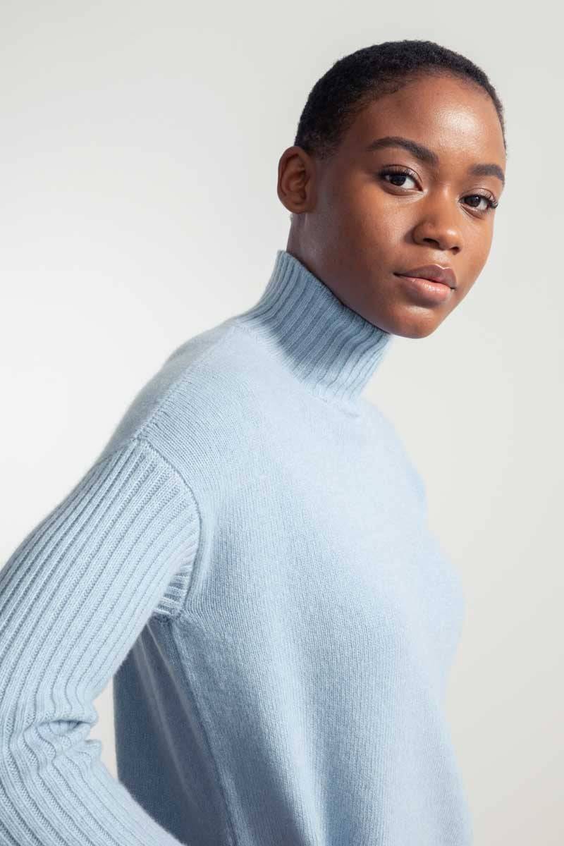 Rifò ERMINIA Maglia Donna Cashmere Rigenerato Negozi Online