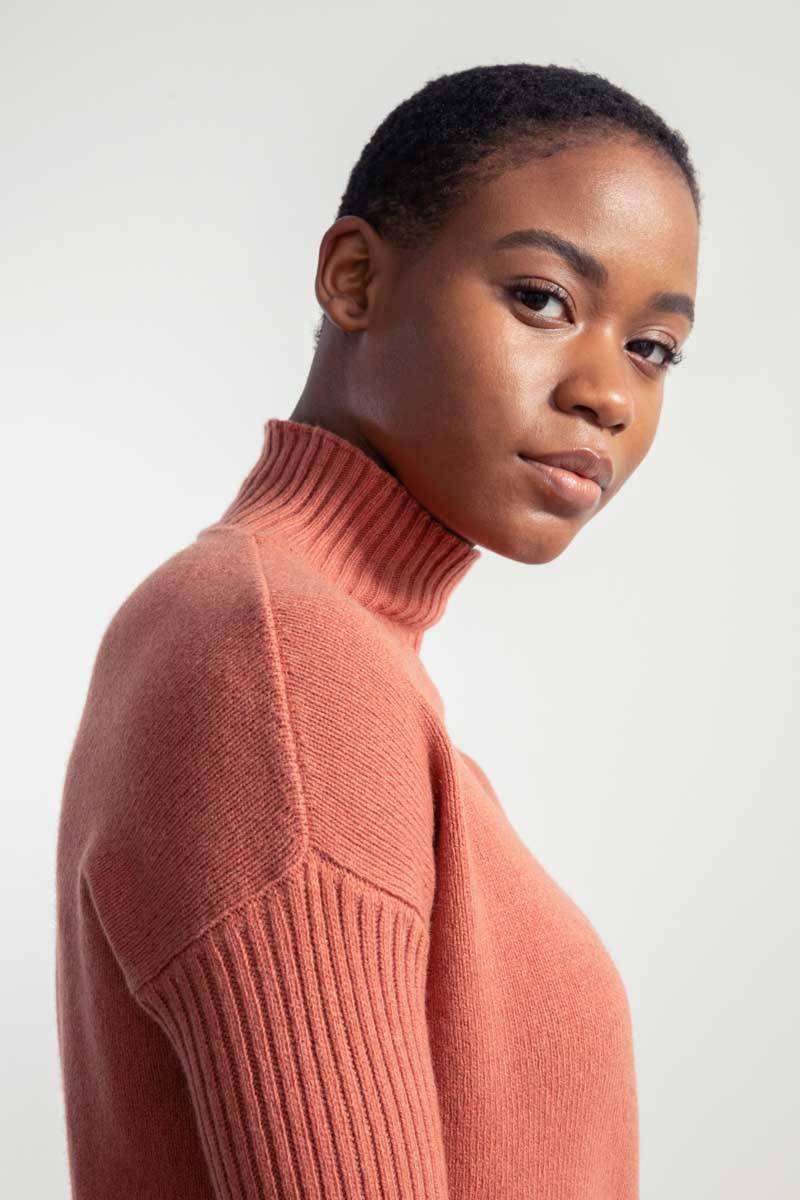 Rifò ERMINIA Maglia Donna Cashmere Rigenerato Consegna Veloce