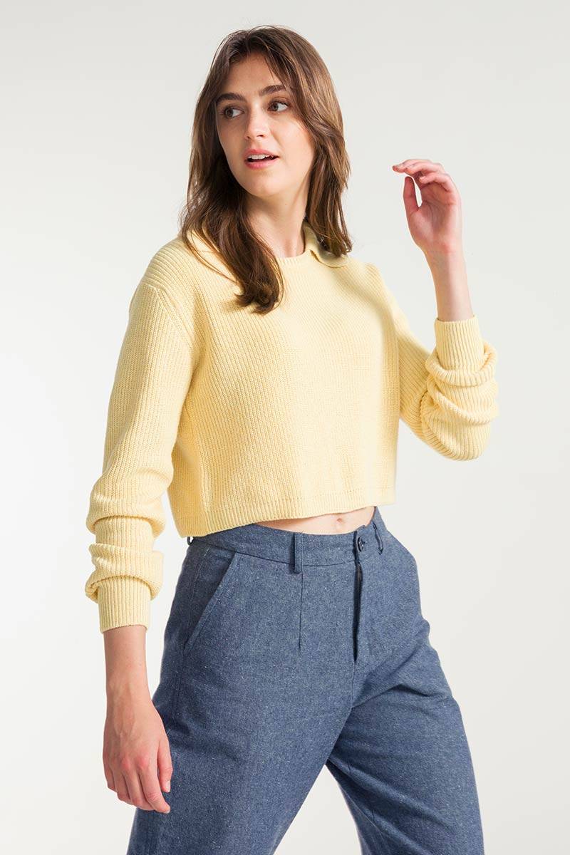 Rifò OLIVIA Maglia Donna Cotone Rigenerato Outlet
