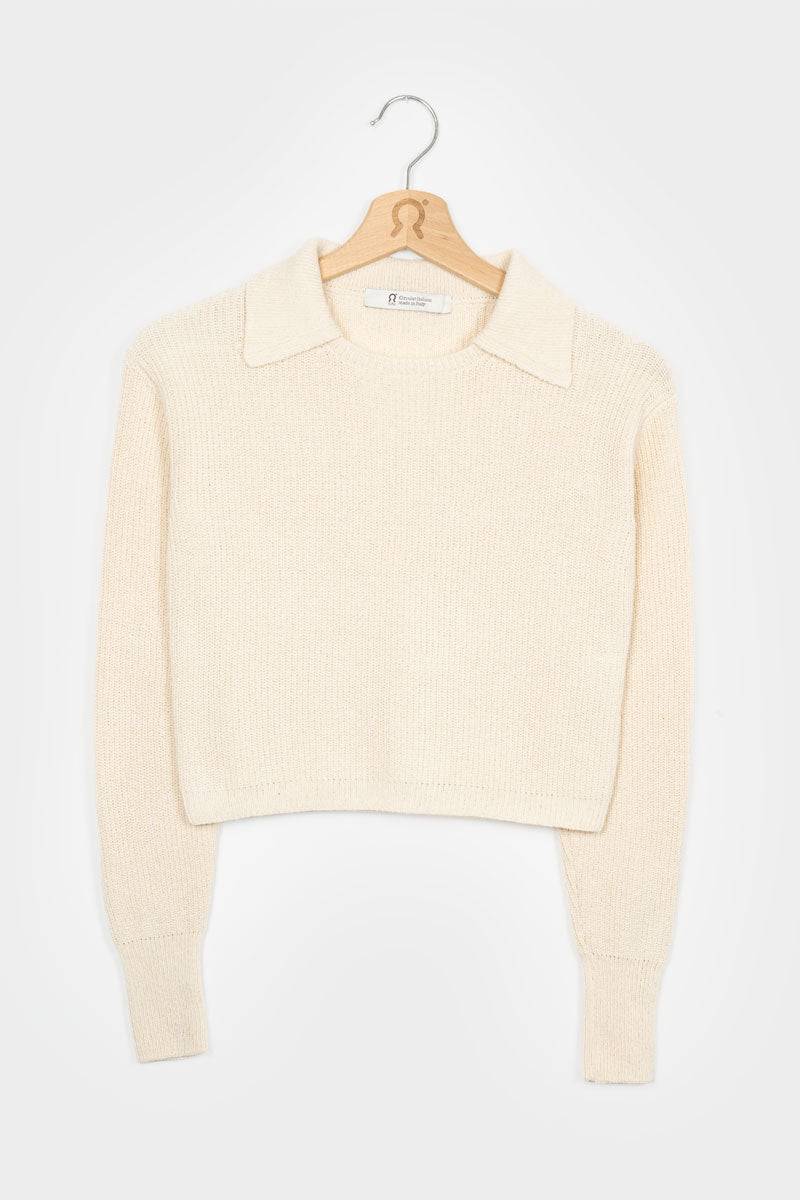 Rifò OLIVIA Maglia Donna Cotone Rigenerato Offerte