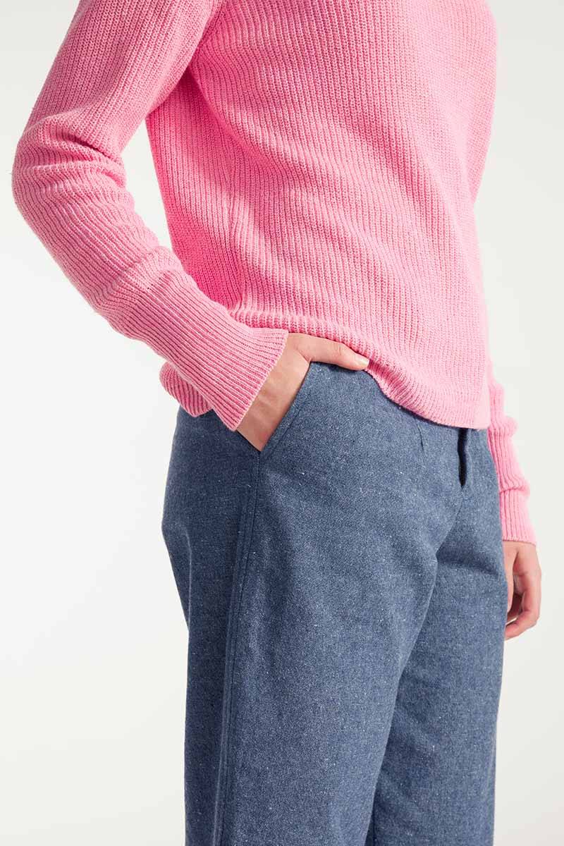 Rifò OLGA Maglia Donna Cotone Rigenerato Vendita Calda
