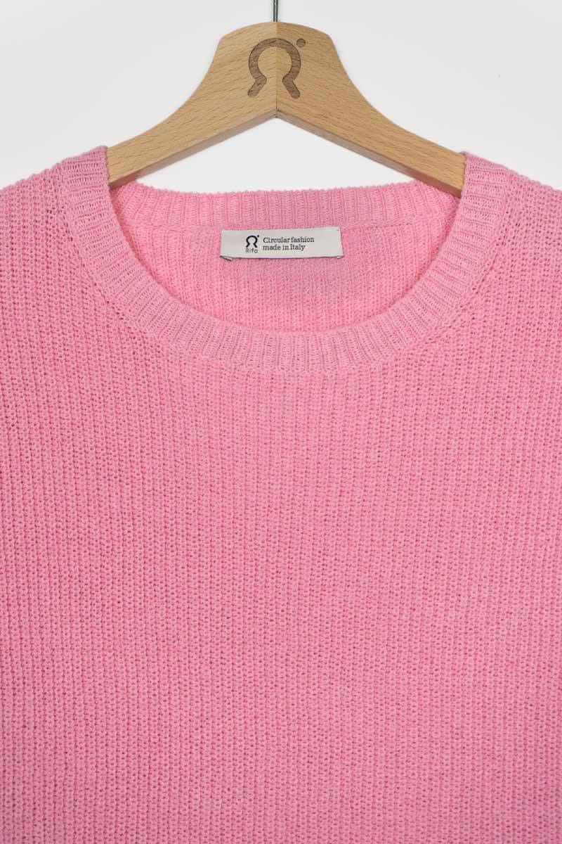 Rifò OLGA Maglia Donna Cotone Rigenerato Vendita Calda