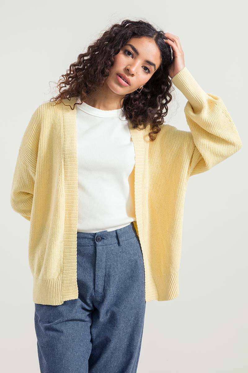 Rifò IRMA Cardigan Donna Cotone Rigenerato Vendite Flash