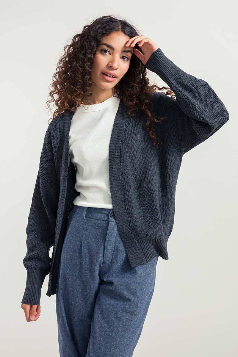 Rifò IRMA Cardigan Donna Cotone Rigenerato In Saldo